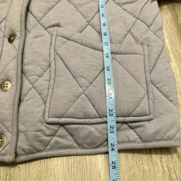 Wild Fable Women's Quilted Puffer Jacket Full‎ Zip Light Blue Size L - Picture 5 of 8